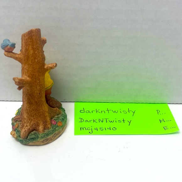 Vintage 1991 Hallmark Tender Touches Growth Chart Beaver Figurine - Picture 2 of 9